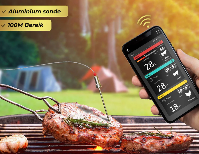 MostEssential Pro-3 Smart Vleesthermometer