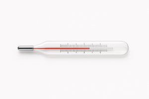 Wat betekenen de verschillende zones op een thermometer?