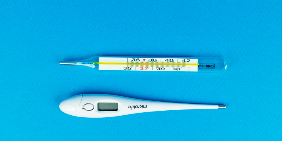 Verschillende soorten thermometers