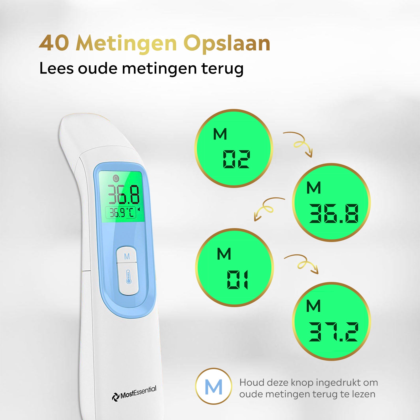 MostEssential Koortsthermometer - 20D