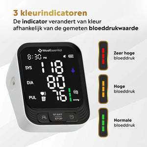 MostEssential Premium Bloeddrukmeter Bovenarm - 30S