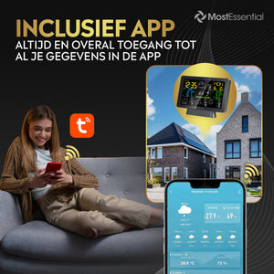 MostEssential Weerstation met App