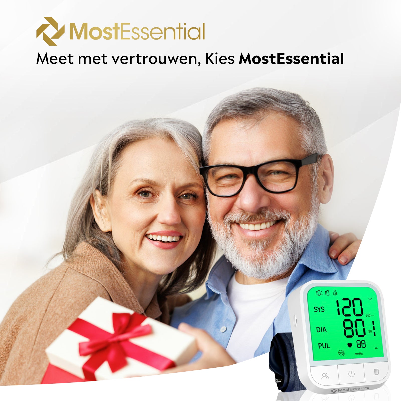 MostEssential Premium Bloeddrukmeter Bovenarm - 30C