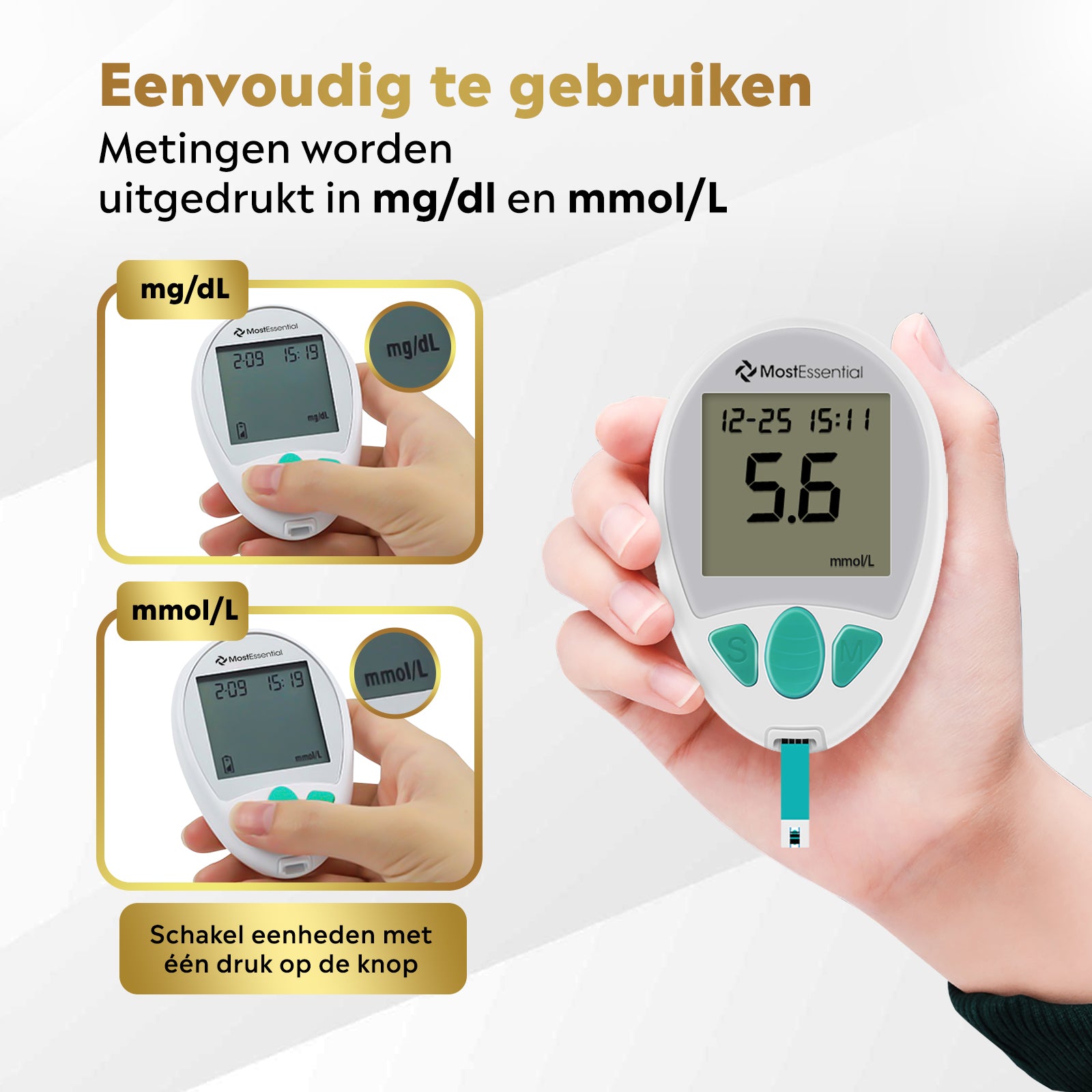 MostEssential Premium Glucosemeter