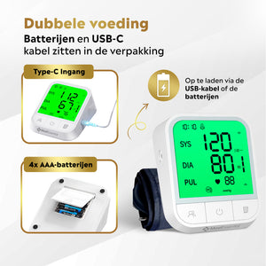 MostEssential Premium Bloeddrukmeter Bovenarm - 30C