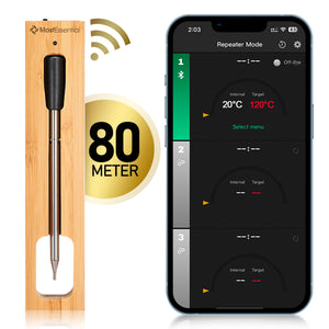 MostEssential Smart Vleesthermometer - Bluetooth 5.2 - Single Probe Edition