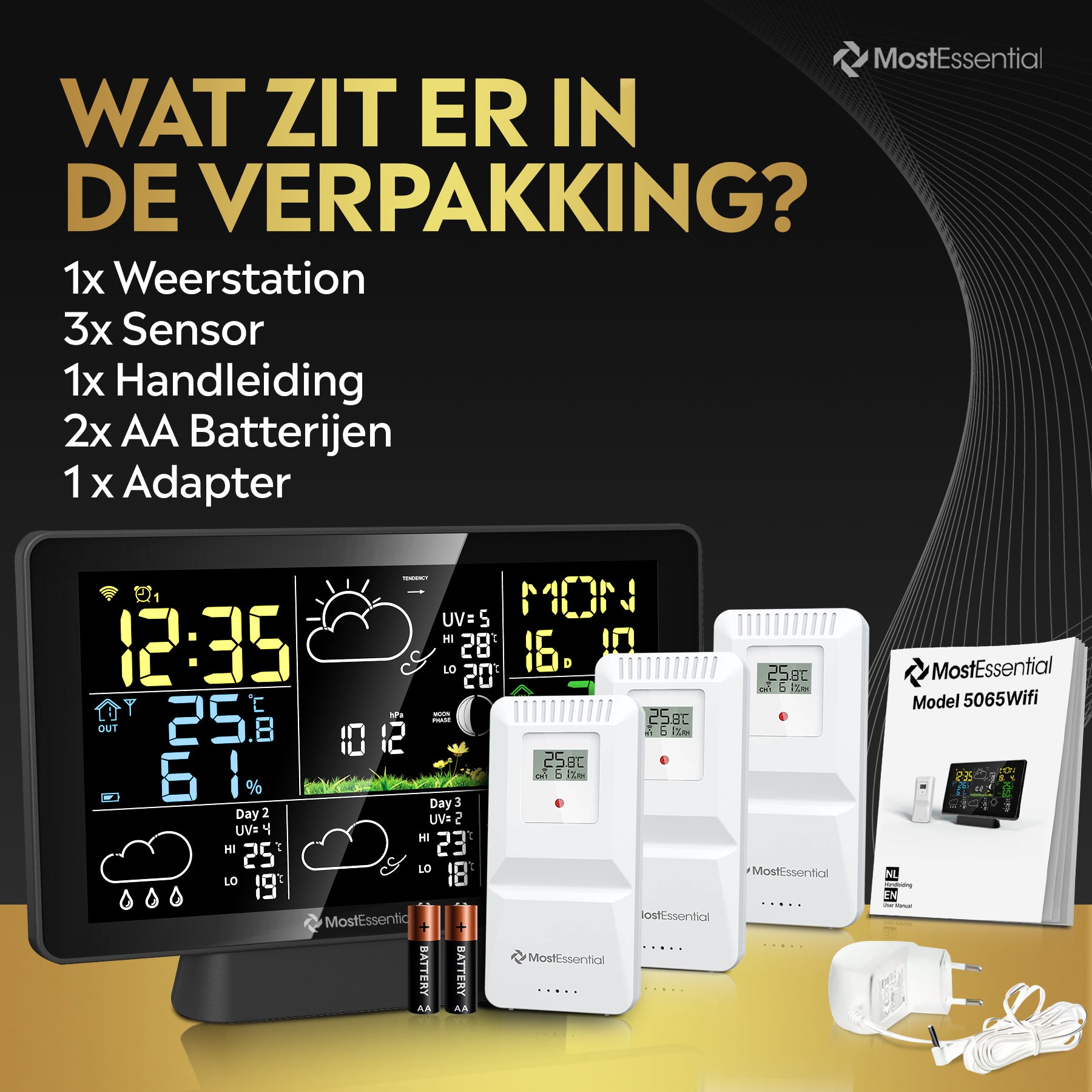 MostEssential Weerstation met Wifi
