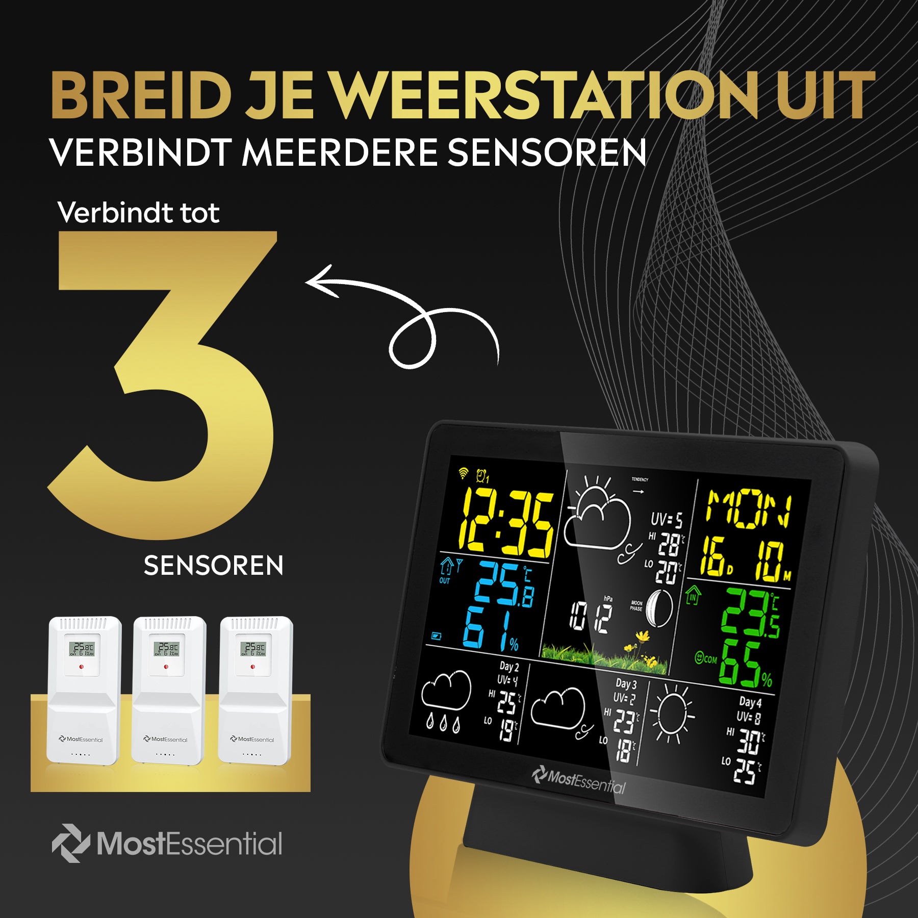 MostEssential Weerstation met sensro